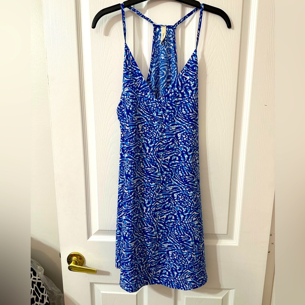 Blue dress